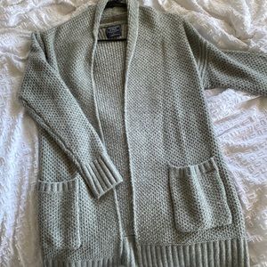 Abercrombie long cardigan